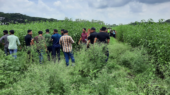 ঝিনাইদহে পাটক্ষেত থেকে অজ্ঞাত ব্যক্তির গলাকাটা লাশ উদ্ধার